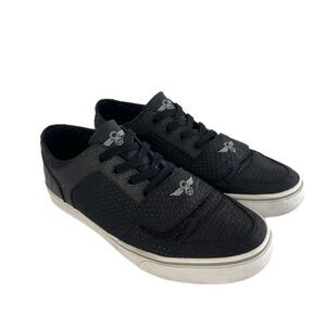 Creative Recreation Cesario Lo Mens Shoes Sneakers 10.5 Black Leather Canvas